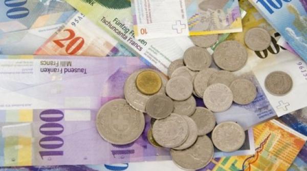 francul elve ian a depa it pragul de 5 lei