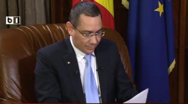 victor ponta tire de prima pagina citita in direct mie nu mi da emo ii