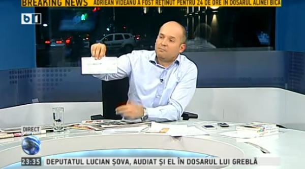 banciu cec de 100 de dolari de la o telespectatoare