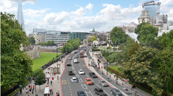 autostrazi pentru biciclete solu ia propusa de primaria din londra