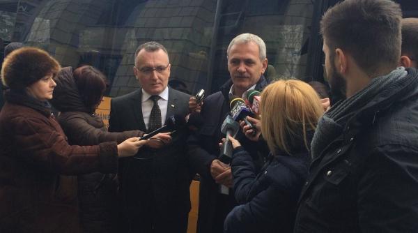 dragnea curiozitate satisfacuta in timpul unei declara ii comune cu sorin campeanu