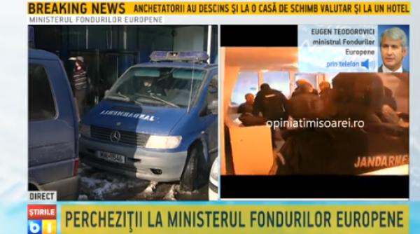 teodorovici reac ie dupa perchezi iille dna la ministerul fondurilor europene