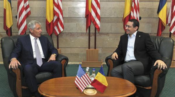 chuck hagel victor ponta intalnire sua ce au discutat