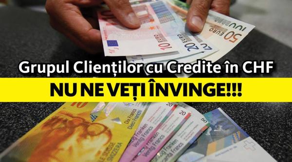 grupul clien ilor cu credite in chf spart