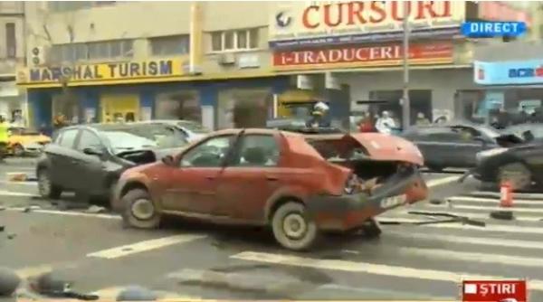 grav accident in capitala la pia a romana doi mor i i opt persoane ranite