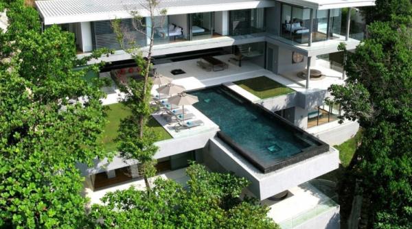 spectaculos vila amanzi arhitectura moderna intr un decor tropical