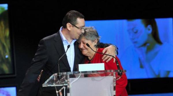 victor ponta ma simt rau a fost porcaita doar pentru ca e mama mea