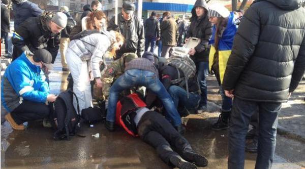 atentat la harkov in timpul mar ului demnita ii