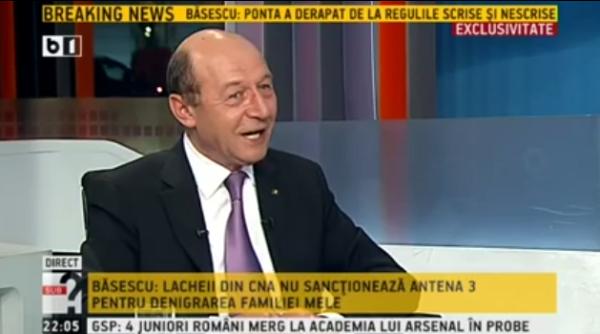 traian basescu catalin striblea fostul pre edinte a corectat introducerea facuta la b1 tv