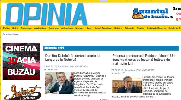 opinia buzau 25 de ani mesaj din partea teatrului george ciprian