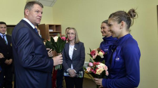 meciul simona halep klaus iohannis a fost amanat