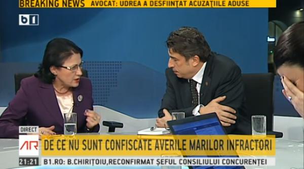 ecaterina andronescu gelu vi an scandal la b1 reac ia sorinei matei