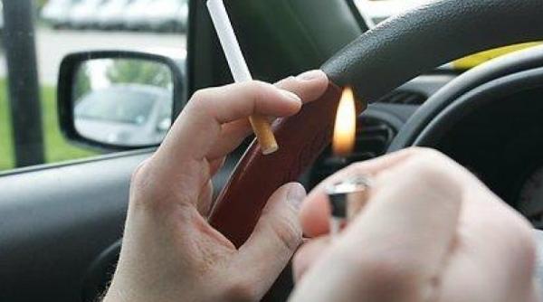 anglia fumatul interzis la volan cat timp transporta copii