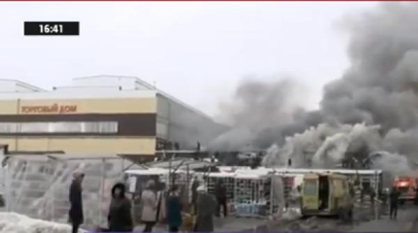 un centru comercial din rusia s a prabu it