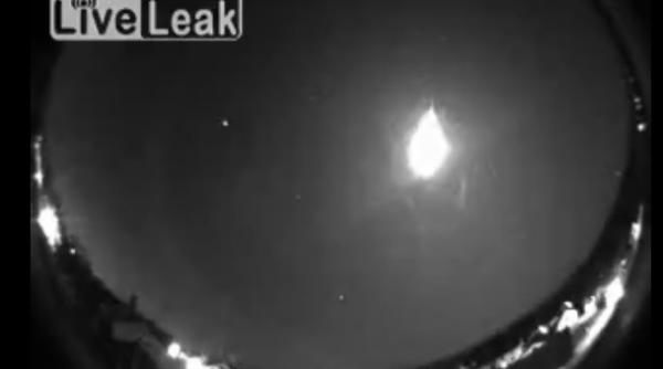 un meteorit s a prabu it in elve ia s a vazut i in austria i germania video