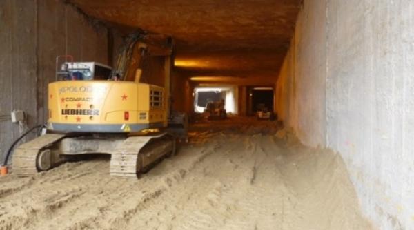 pasajul de la piata presei libere va fi gata la sfar itul lunii aprilie