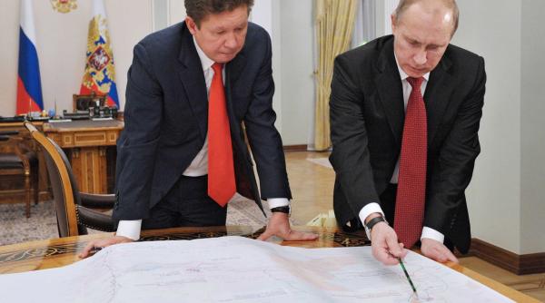 profitul net al gazprom a scazut cu 70prc in 2014