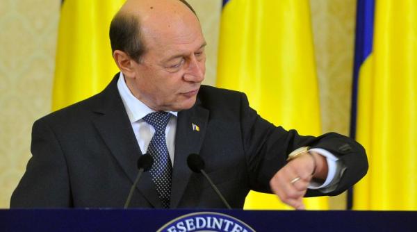 basescu cere intalnire cu efii din justi ie