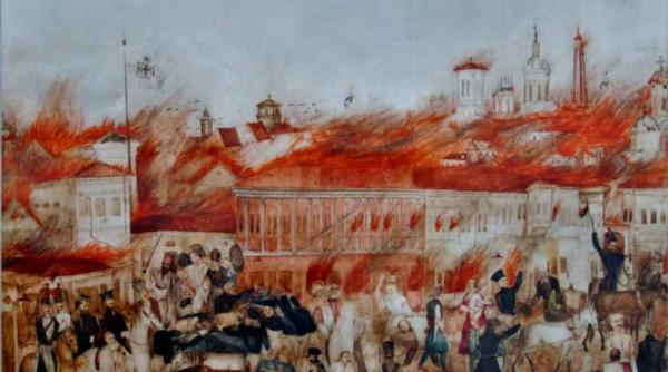 dezastru de pa ti marele foc din 1847 din bucure ti