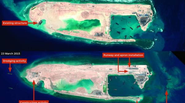 marea chinei de sud sua i alia ii din asia ingrijora i de un proiect militar colosal al beijingului