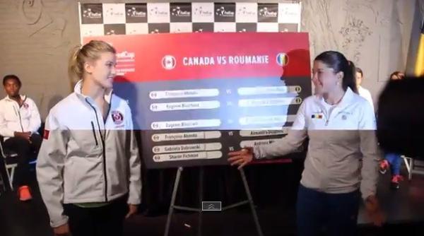 fed cup 2015 eugenie bouchard criticata dur dupa gestul facut in fata lui dulgheru