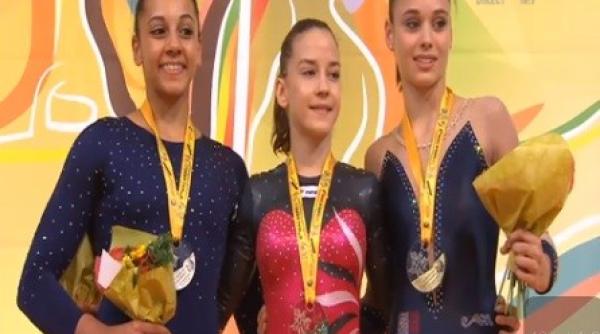 campionatele europene de gimnastica de la montpellier andreea munteanu medalie de aur la barna