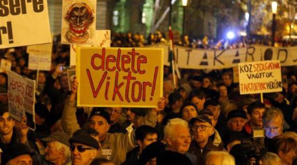 proteste in ungaria impotriva corup iei guvernului viktor orban