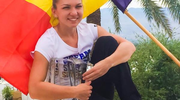 simona halep reac ie dupa victoria cu garbine muguzura