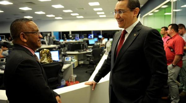 victor ponta  fotografii de colecprc c8prc 9bie la al jazeera din doha  foto