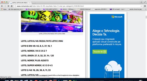 numar gre it la loto 6 49 timp de doua ore un roman se putea crede milionar