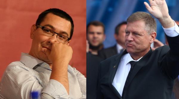 klaus iohannis discu ie cu victor ponta despre cardurile de sanatate