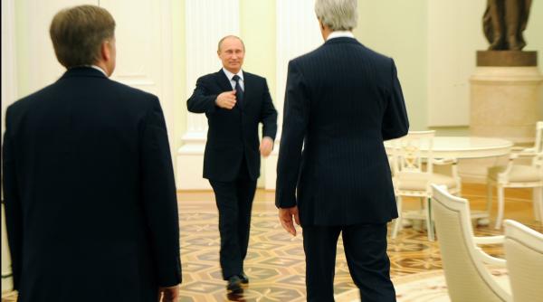 secretarul de stat al sua john kerry se intalne te cu putin in rusia