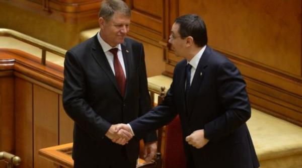 klaus iohannis victor ponta prima cearta serioasa pre edintele l ar putea da in judecata pe premier