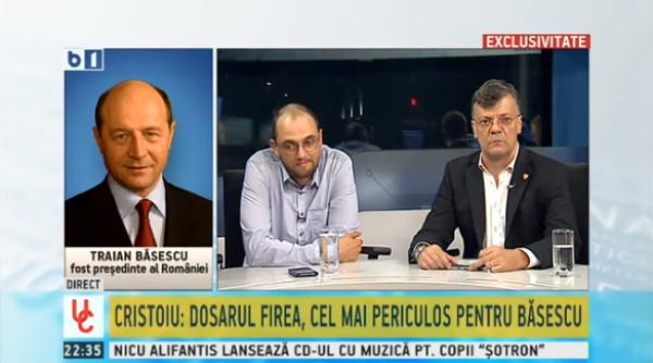 traian basescu dialog agresiv cu oreste teodorescu