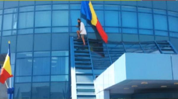 protest extrem la csm stegarul dac cere dreptate pentru rarinca