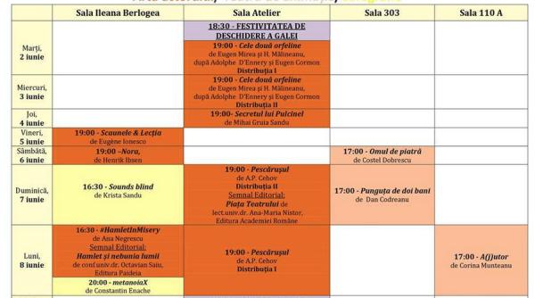 unatc gala absolven ilor a inceput lista spectacole