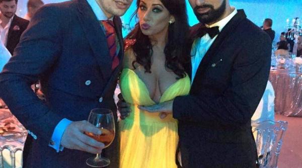 roxana vancea decolteu amenin ator la nunta andei adam