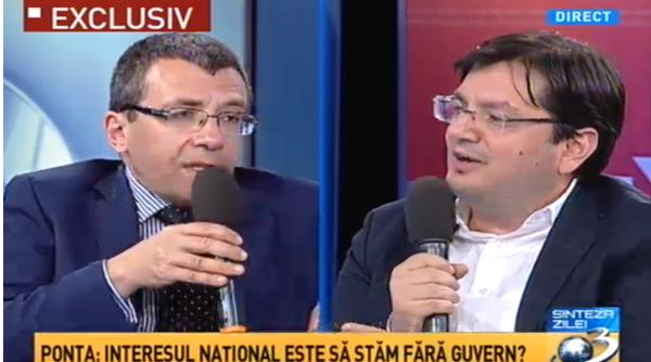 mihai voicu pnl nicolae banicioiu psd replici in direct la antena 3 nu suntem to i idio i