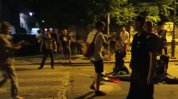 poli ist acuzat ca a impu cat un tanar omul legii spune ca a fost agresat