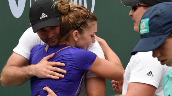 simona halep il face praf pe fostul antrenor victor ioni a
