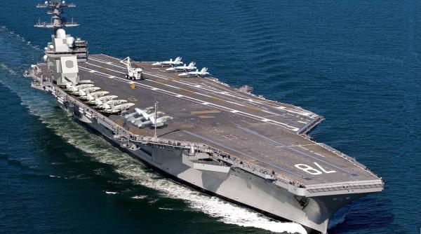 portavionul uss gerald ford cea mai mare i cea mai scumpa nava de razboi din lume foto