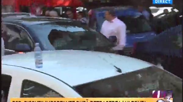 premierul victor ponta la sediul dna foto