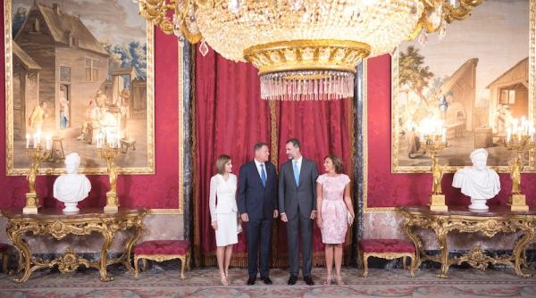 regina letizia i carmen iohannis inute elegante la dineul oferit de regele felipe