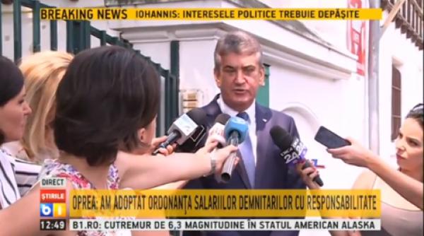 gabriel oprea mesaj clar nu fac jocuri de putere