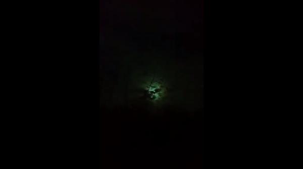 meteorit verde filmat pe cerul argentinei