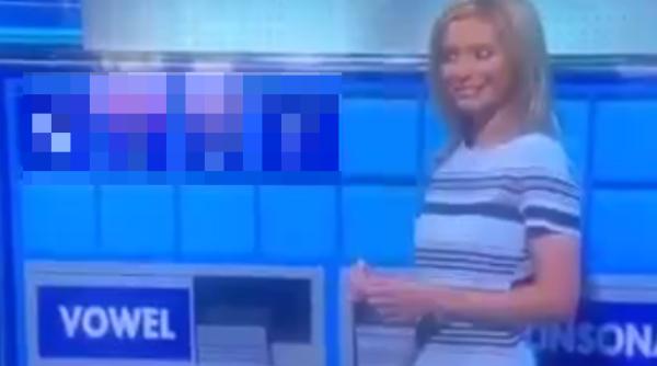 gafa fabuloasa in direct prezentatoarea a fost ocata