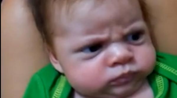 cel mai serios bebelu video de 15 milioane de vizualizari