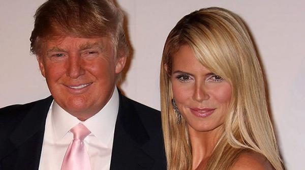 heidi klum replica geniala pentru donald trump video