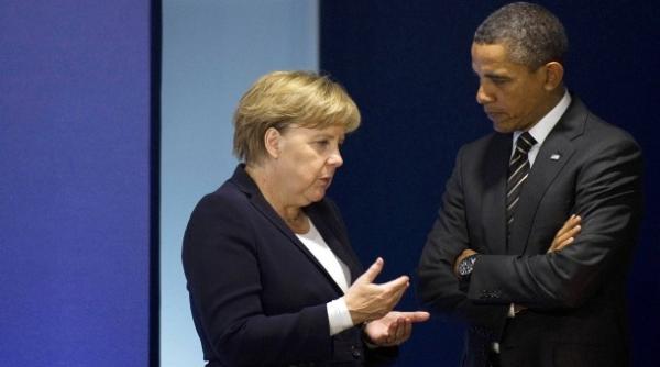 discu ie telefonica intre obama i merkel ce au vorbit cei doi