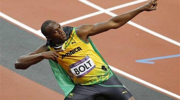 usain bolt cel mai rapid om din lume pus la pamant de un cameraman video